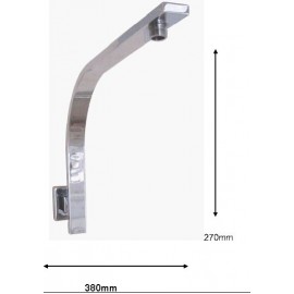 Square Wall Mounted Shower Arm 